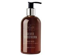 Scottish Fine Soaps - Silver Buckthorn Hand Soap - Hand Wash Liquid - Hydrating Effect - Organic Sea Buckthorn Extract - Black Pepper and Bergamot - Sensitive Formula - Vegan Friendly - 300ml