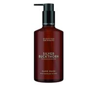 Scottish Fine Soaps - Silver Buckthorn Hand Soap - Hand Wash Liquid - Hydrating Effect - Organic Sea Buckthorn Extract - Black Pepper and Bergamot - Sensitive Formula - Vegan Friendly - 300ml