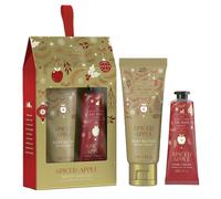 Scottish Fine Soaps Body Butter & Hand Cream Duo Spiced Apple Winter Gift Set 2024