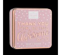 Scottish Fine Soaps - Thank You for Being Awesome Soap in a Tin 100g