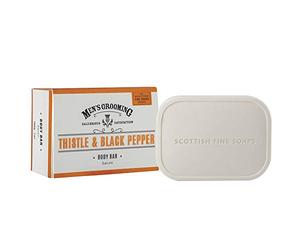 Scottish Fine Soaps Thistle & Black Pepper Body Bar 200g