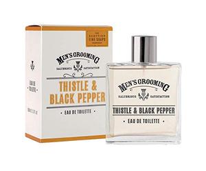 Scottish Fine Soaps Thistle & Black Pepper Eau de Toilette 100 ml, sweet