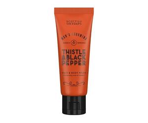 Scottish Fine Soaps Thistle & Black Pepper Hair & Body Wash 75ml