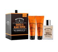 Scottish Fine Soaps Men's Grooming Thistle and Black Pepper Well Groomed Gift Set