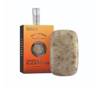 Scottish Fine Soaps Thistle & Black Perpper Body Scrub Bar 150g