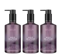 Scottish Fine Soaps TRIPLE Wild Heather Hand Wash 300ml Pump Bottle
