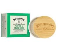 Scottish Fine Soaps Vetiver & Sandalwood Shave Soap & Bowl Set 100g