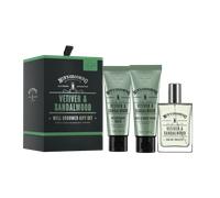 Men's Grooming by The Scottish Fine Soaps Company Vetiver & Sandalwood Well Groomed Gift Set