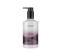 Scottish Fine Soaps Wild Heather Hand & Body Lotion 300ml - Hydrating Lotion Moisturiser with Allantoin and Heather Extract