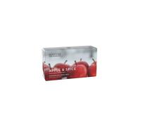 Apple & Spice Soap Bar 220g - Glycerin-Enriched Autumn Soap with Cinnamon, Clove & Baked Apple - Festive Wrapped Gift