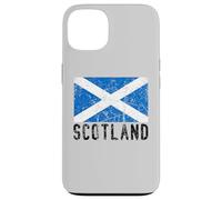 Scottish Flag Of Scotland Distressed Men Women Kids Case for iPhone 13