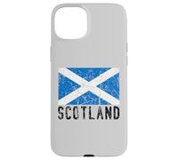 Scottish Flag Of Scotland Distressed Men Women Kids Case for iPhone 15 Plus