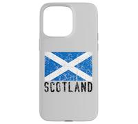 Scottish Flag Of Scotland Distressed Men Women Kids Case for iPhone 15 Pro Max
