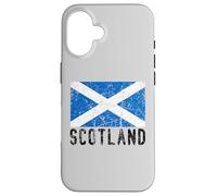 Scottish Flag Of Scotland Distressed Men Women Kids Case for iPhone 16