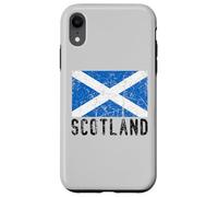 Scottish Flag Of Scotland Distressed Men Women Kids Case for iPhone XR