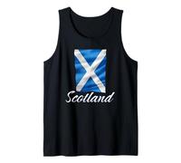 Scottish Flag of Scotland Patriotic Men Women Kids Tank Top