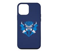 Scottish Flag Saltire Cross Scotland Heritage Thistle Emblem Case for iPhone 12 mini