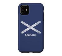 Scottish Flag Scotland Saltire St. Andrew's Cross distressed Case for iPhone 11