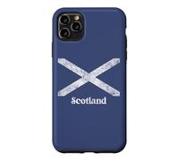 Scottish Flag Scotland Saltire St. Andrew's Cross distressed Case for iPhone 11 Pro Max