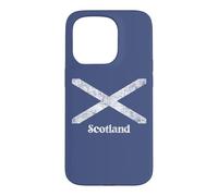 Scottish Flag Scotland Saltire St. Andrew's Cross distressed Case for iPhone 15 Pro