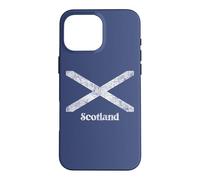 Scottish Flag Scotland Saltire St. Andrew's Cross distressed Case for iPhone 16 Pro Max