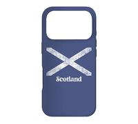 Scottish Flag Scotland Saltire St. Andrew's Cross distressed Case for iPhone 17 Pro