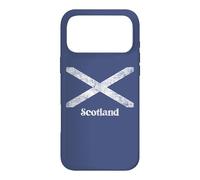 Scottish Flag Scotland Saltire St. Andrew's Cross distressed Case for iPhone 17 Pro Max