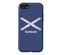 Scottish Flag Scotland Saltire St. Andrew's Cross distressed Case for iPhone SE (2020) / 7/8