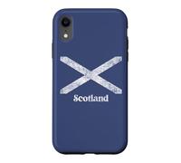Scottish Flag Scotland Saltire St. Andrew's Cross distressed Case for iPhone XR
