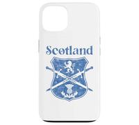 Scottish flag shield lion rampant thistle vintage Scotland Case for iPhone 13