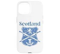 Scottish flag shield lion rampant thistle vintage Scotland Case for iPhone 15