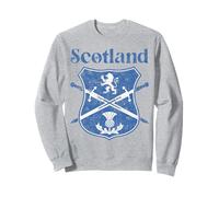 Scottish flag shield lion rampant thistle vintage Scotland Sweatshirt