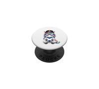 Scottish Flag Unicorn Heart Heritage Outfit for Scotland PopSockets Adhesive PopGrip