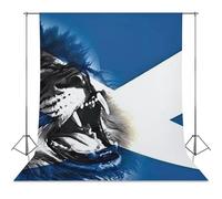 Scottish Flag with Lion Photographic Studio Photo Backgrounds Funny Photography Backdrops Photoshoot Props
