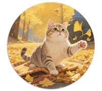 Scottish Fold 1000 Piece Jigsaw Puzzle For Adults Challenging Game Stress Relief Puzzle Exercise The Memory of The Brain for Adults And Kids, Age 12 Years Up 1000pcs (67.5x67.5cm)