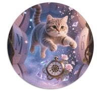 Scottish Fold 1000 Piece Jigsaw Puzzle For Adults Educational Games Stress Relief Puzzle Cultivate The Spirit of Teamwork For Adults Gifts 1000pcs (67.5x67.5cm)