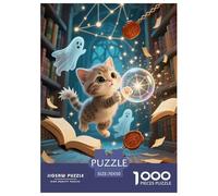 Scottish Fold 1000 Piece Jigsaw Puzzles for Adults Perfect for Relaxation Cute Pet Home Decors Premium Box Packaging 70x50cm/1000pcs