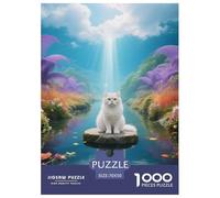 Scottish Fold, 1000-piece Puzzle Set, Engaging And Satisfying Completion Experience, Great for Décor Or Special Occasions, Suitable for Ages 14+, Pet Cat, 70x50cm/1000pcs