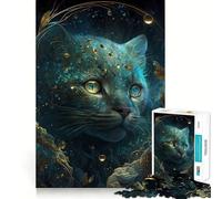 Scottish Fold Cat 1000 Piece Jigsaw Puzzles for Adults Jigsaw Mind Puzzle Mind Calm Art Assembly Unique Gift (38x52cm)