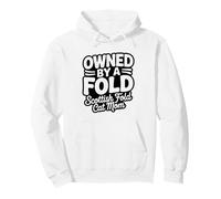 Scottish Fold Cat Owner Proud Owned Cats Mom Coupari Pullover Hoodie