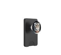 Scottish Fold Cat Portrait PopSockets PopWallet for MagSafe