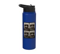 Scottish Fold Cool Cats in Sunglasses Stainless Steel Insulated Water Bottle