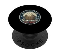 Scottish Fold Dad Like A Regular Dad But Cooler Cat Dad PopSockets Adhesive PopGrip