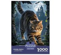 Scottish Fold Jigsaw Puzzle for Adults Kids 1000 Pieces Whimsical Challenge Toy Educational Game Home Decoration Age 14 Years Up 70x50cm