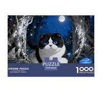 Scottish Fold1000 Piece Puzzle Puzzle Cute Cats A Challenging Puzzle for Adults And Children 38x26cm/1000pcs