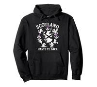Scottish Folklore Mythical Creatures Unicorn Nessie Dragon Pullover Hoodie