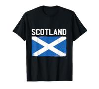Scottish For Women's Kid's Scottish Flag Scotland T-Shirt