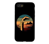 Scottish funny Nessie retro Loch Ness Monster vintage sunset Case for iPhone SE (2020) / 7/8