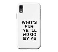 Scottish Gaelic Language Learning Funny Scotland Slang Case for iPhone XR