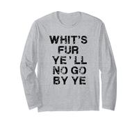 Scottish Gaelic Language Learning Funny Scotland Slang Long Sleeve T-Shirt